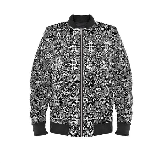 Sacred Vibrations Silk Bomber Jacket