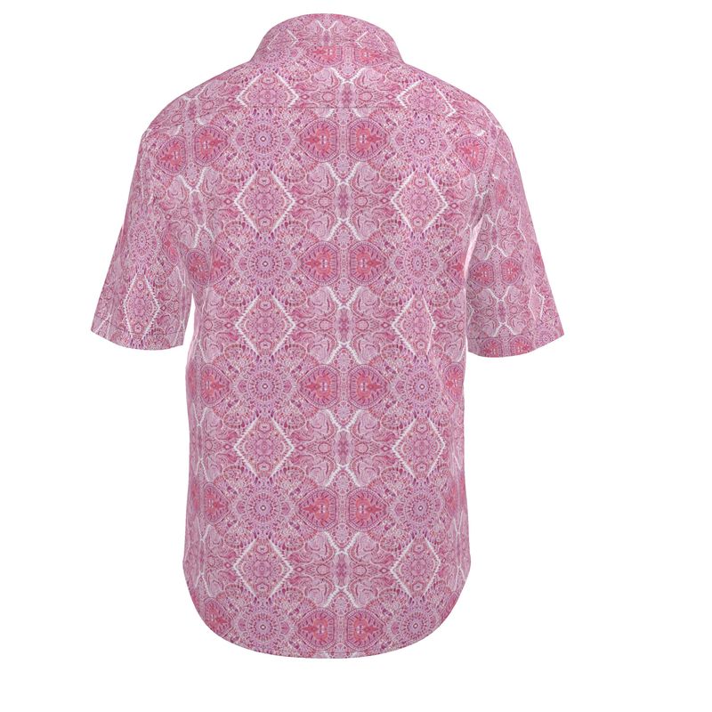 Funky and Fuego Silk Short Sleeve Shirt