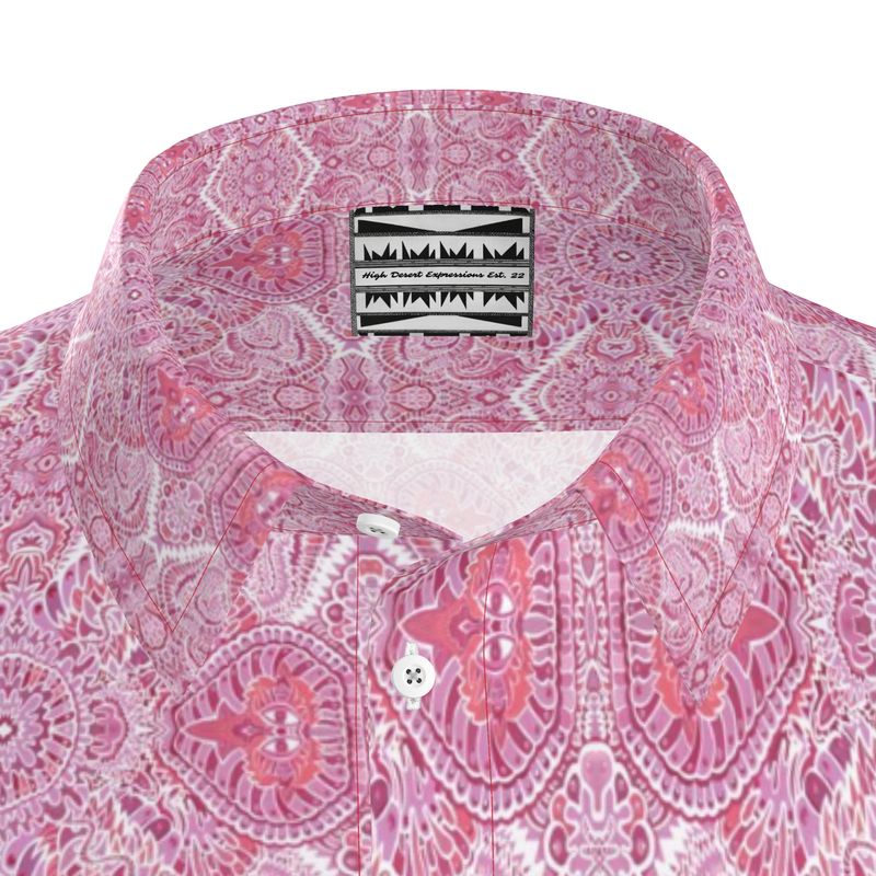 Funky and Fuego Silk Short Sleeve Shirt