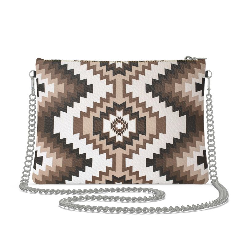 Tucson Tan Leather Crossbody Bag