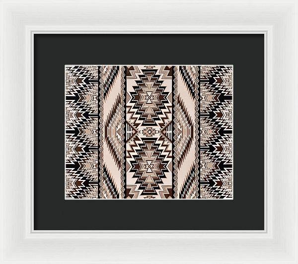 Diamond Back Dance - Framed Print