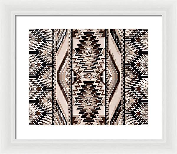 Diamond Back Dance - Framed Print