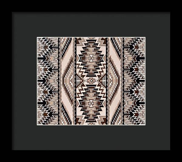 Diamond Back Dance - Framed Print