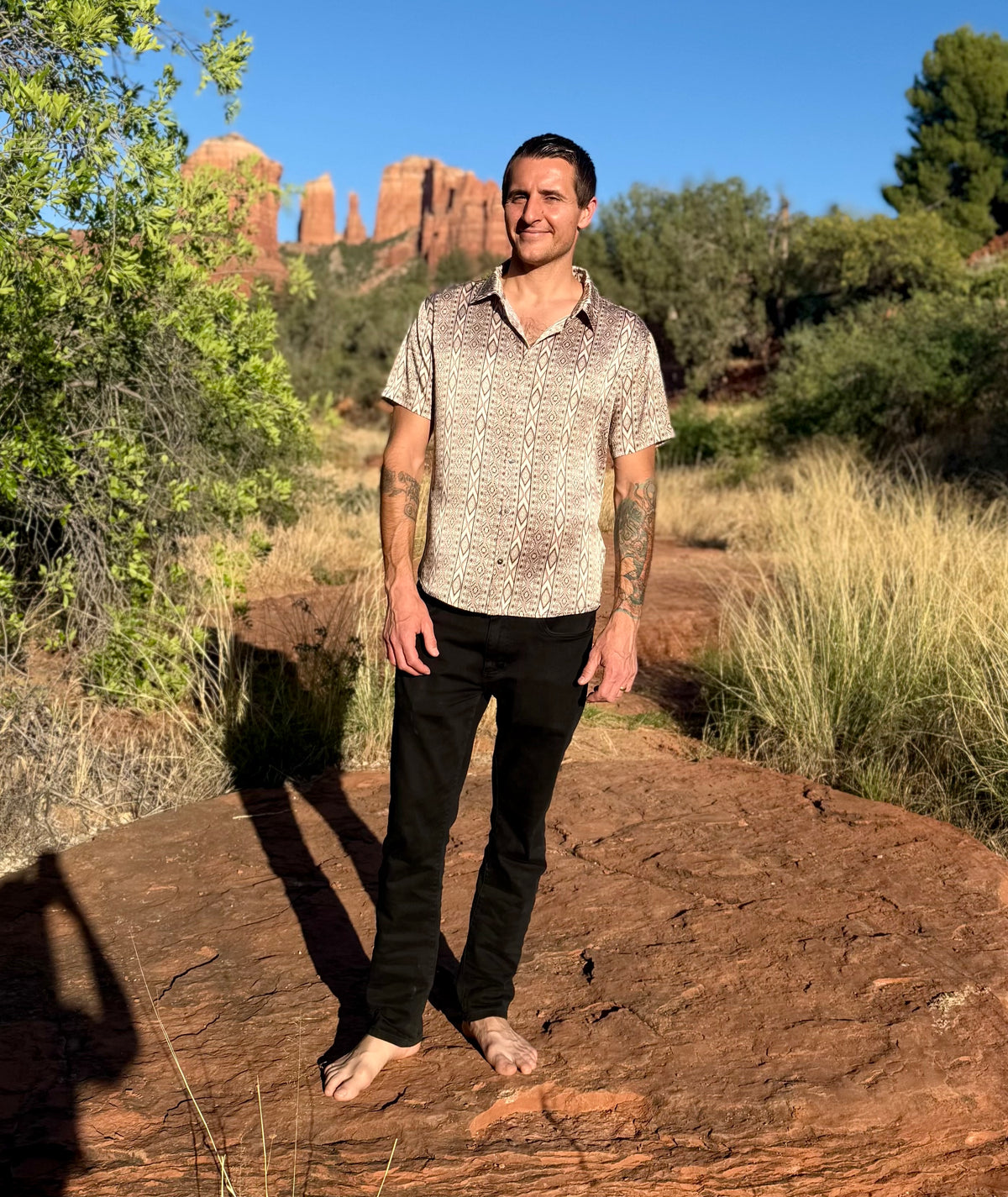 Sedona Silk Short Sleeve Shirt