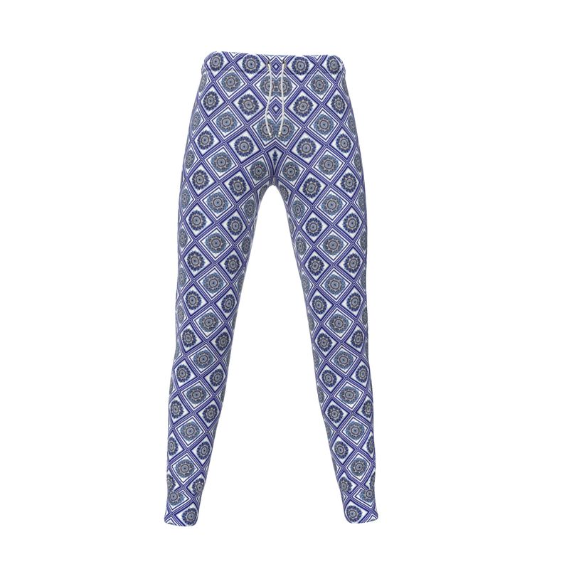 Indigo Cactus Flower Jogger Sweat Pants