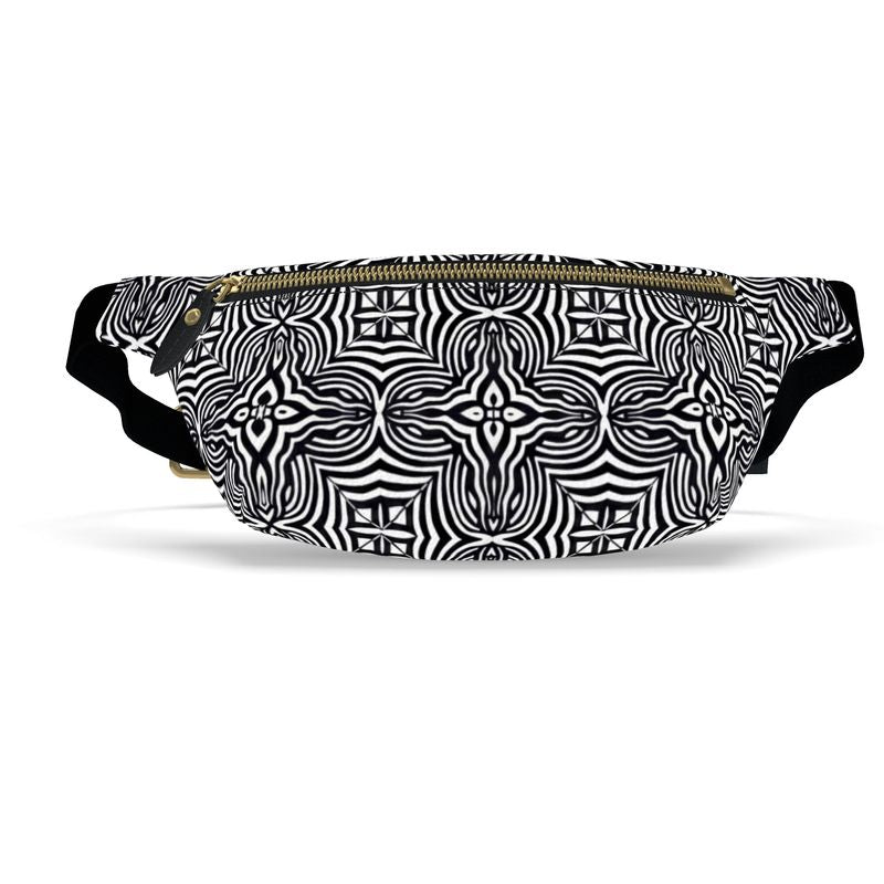 Sacred Vibrations Leather Fanny Pack