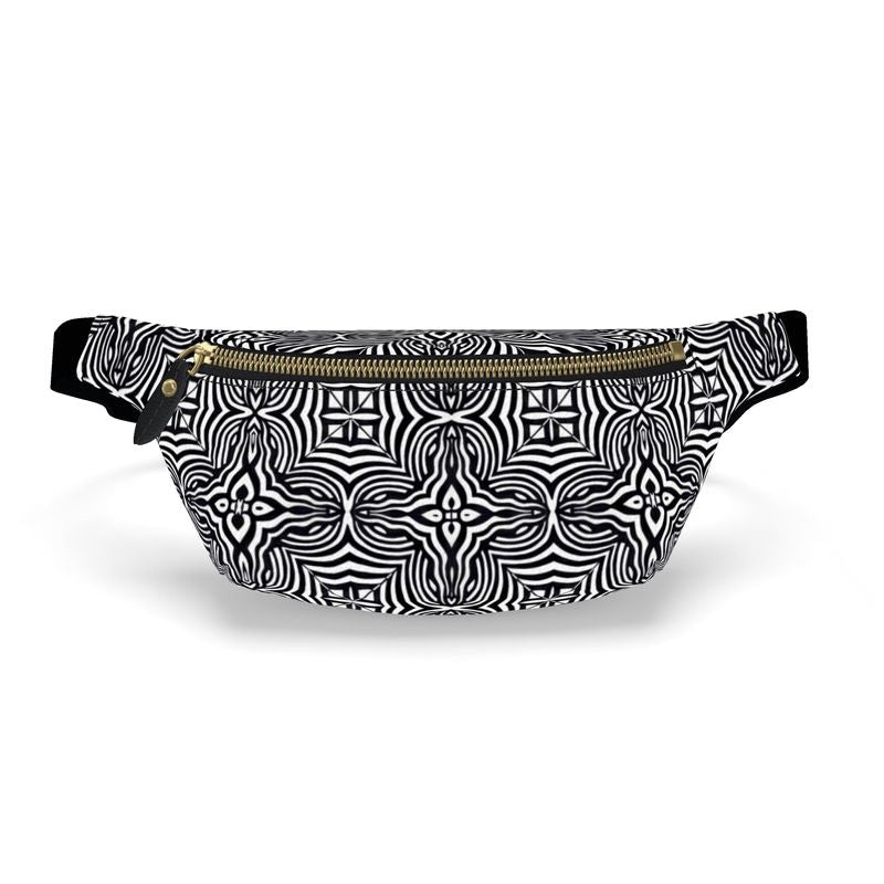 Sacred Vibrations Leather Fanny Pack