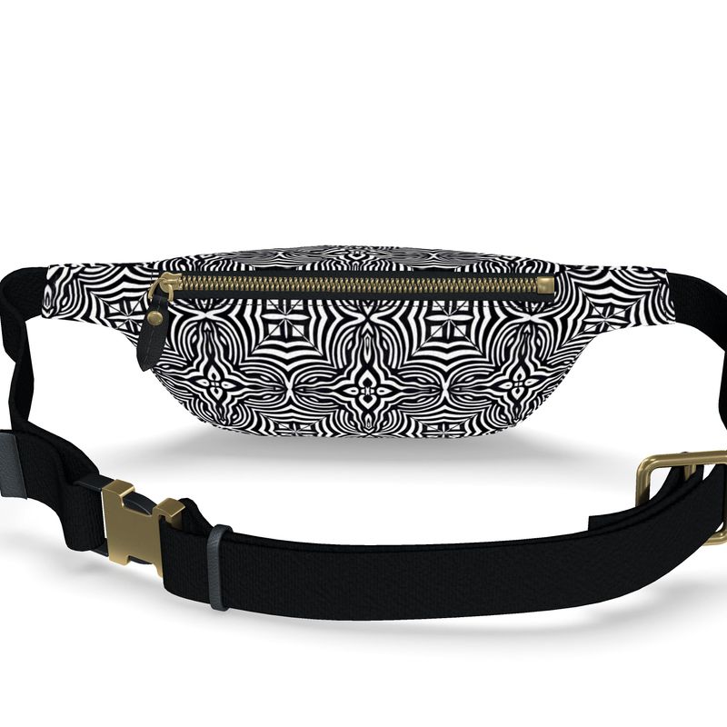 Sacred Vibrations Leather Fanny Pack