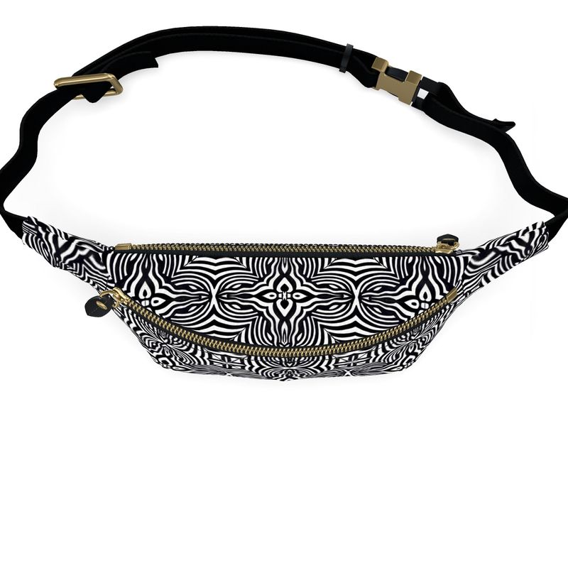 Sacred Vibrations Leather Fanny Pack