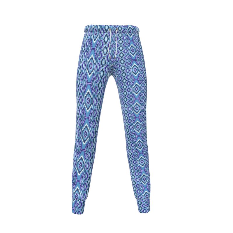 Turquoise and Amethyst Womens Jogger Sweatpants