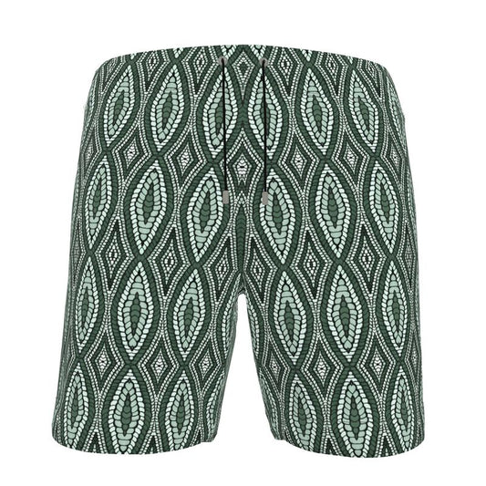 Snake and Rattle Mens Swimming Shorts