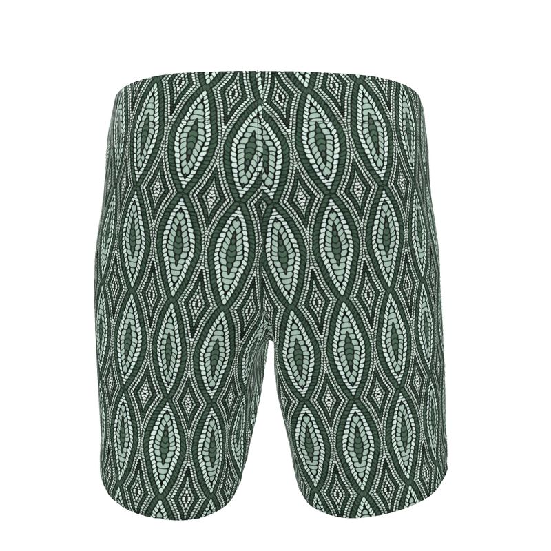 Snake and Rattle Mens Swimming Shorts