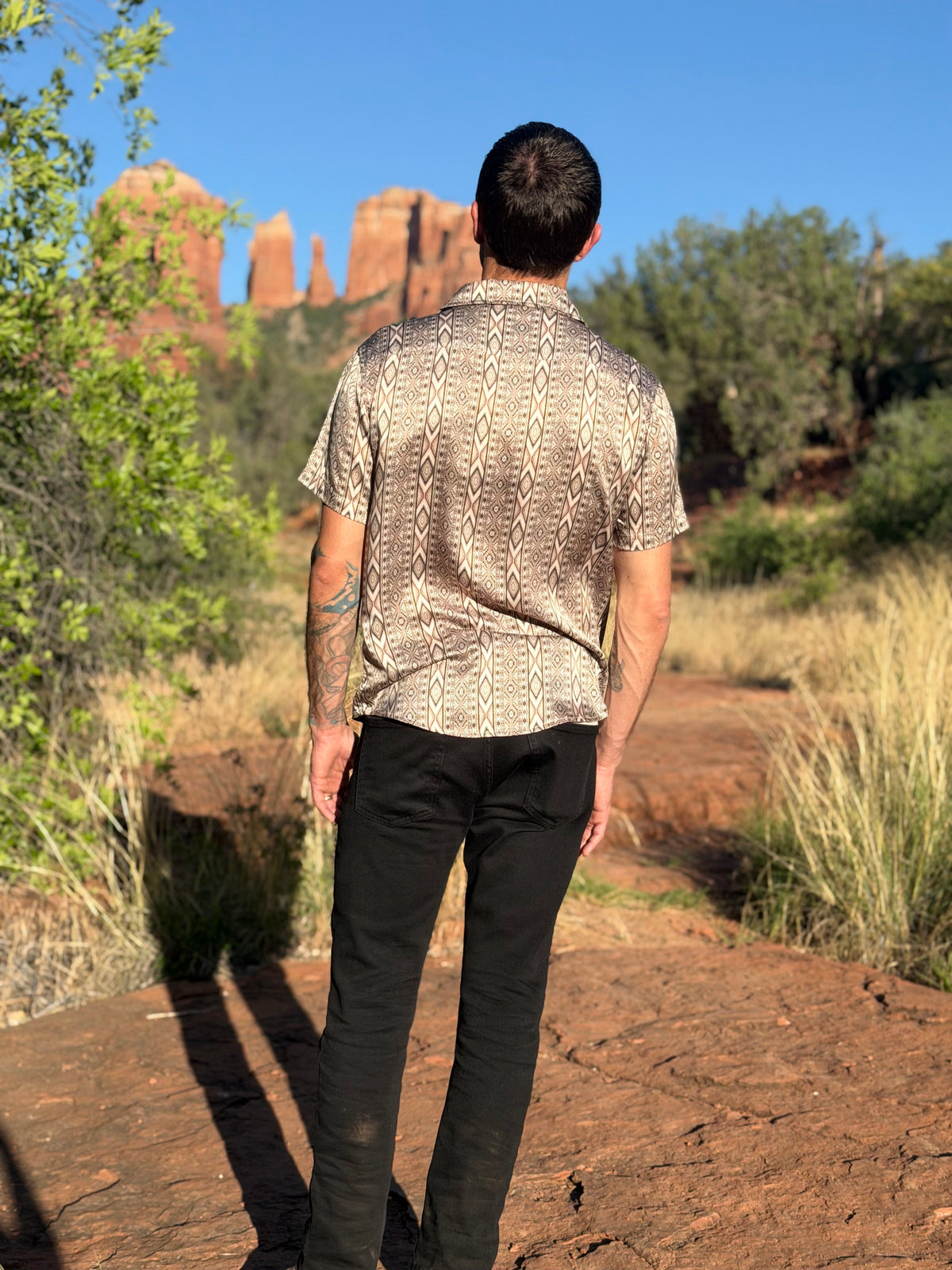Sedona Silk Short Sleeve Shirt