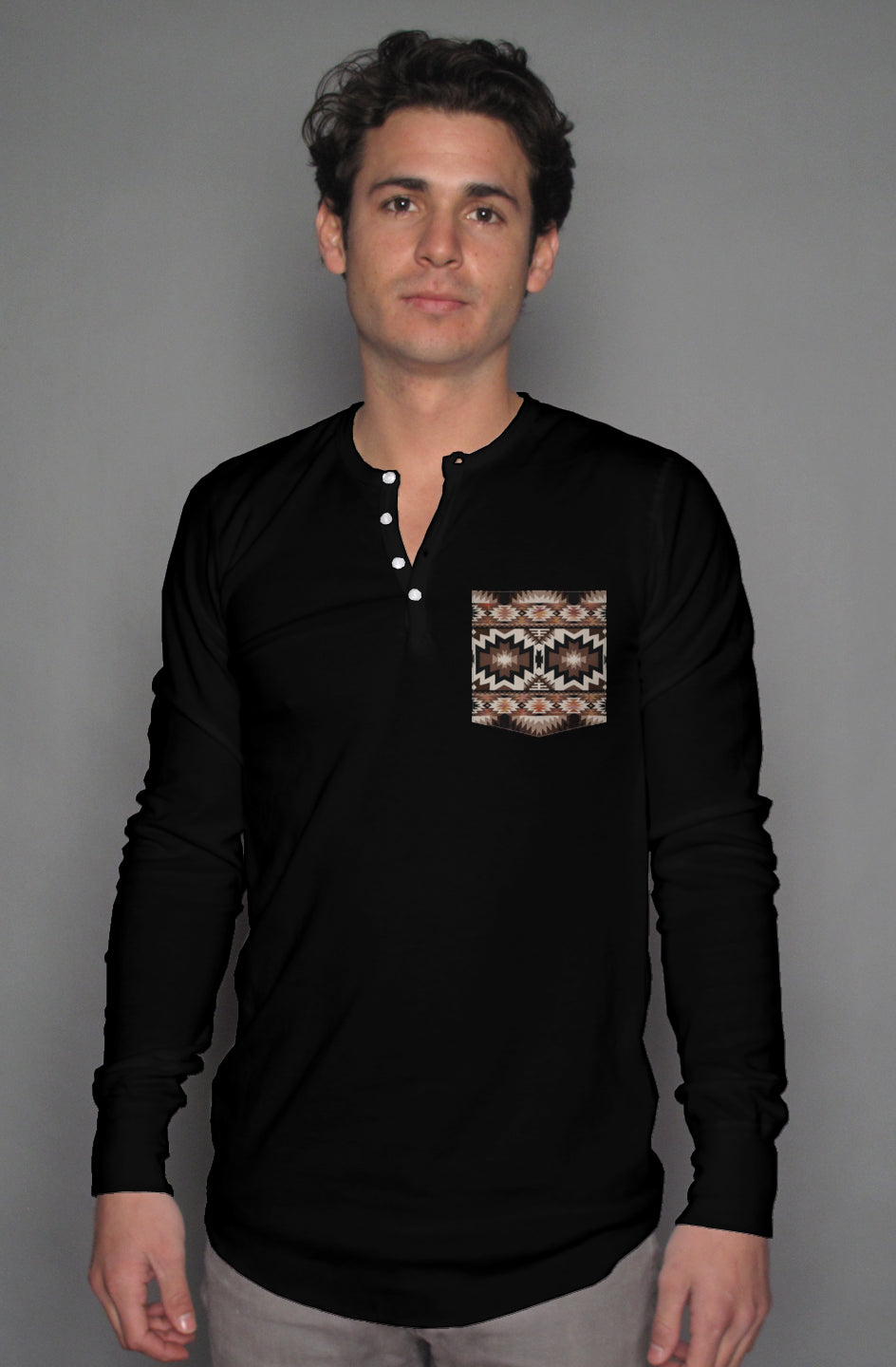 Phoenix Long Sleeve Henley