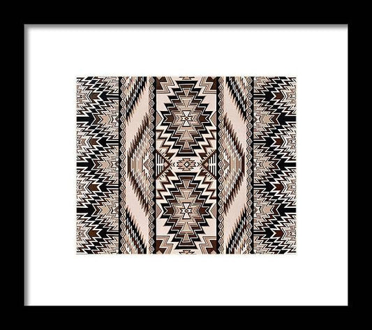 Diamond Back Dance - Framed Print