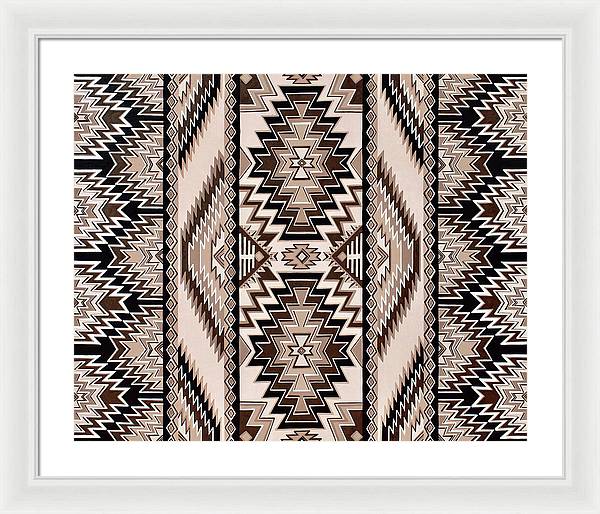 Diamond Back Dance - Framed Print