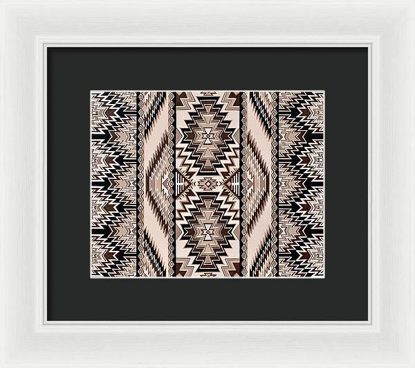 Diamond Back Dance - Framed Print