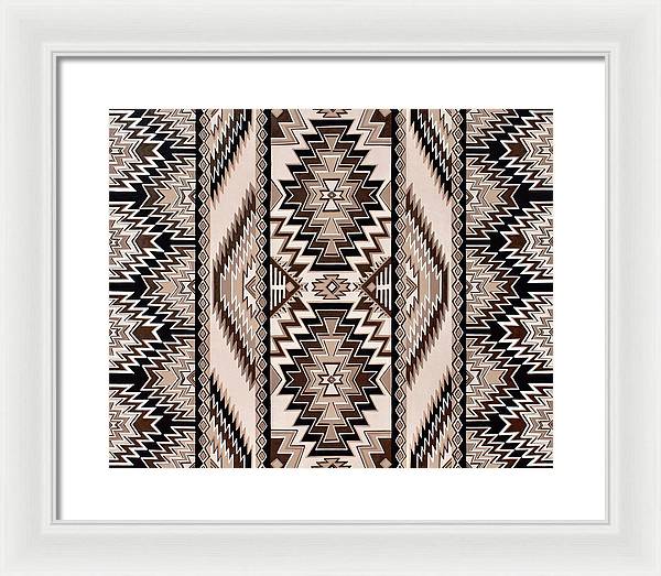 Diamond Back Dance - Framed Print