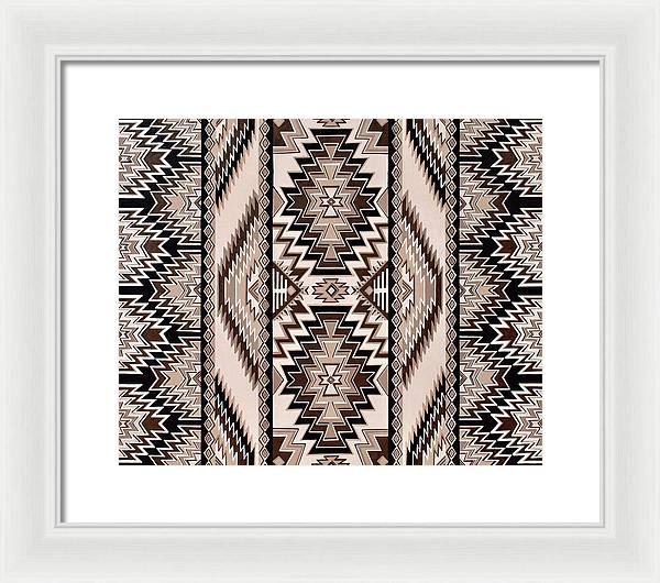 Diamond Back Dance - Framed Print