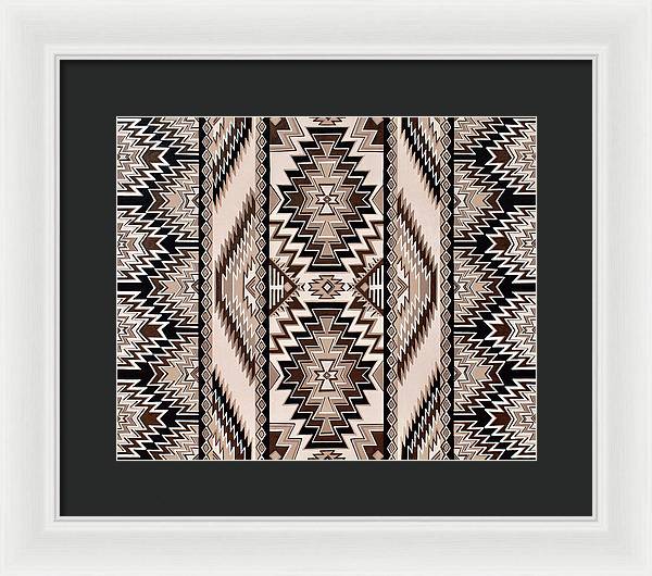 Diamond Back Dance - Framed Print