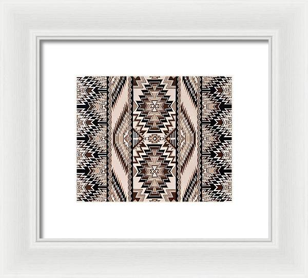 Diamond Back Dance - Framed Print