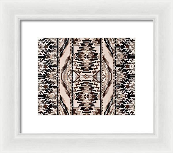 Diamond Back Dance - Framed Print